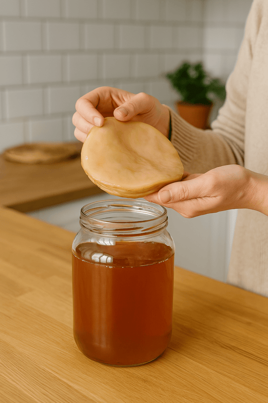 Cum îți poți cultiva propriul SCOBY de la zero acasă - Gut2be