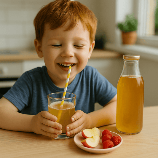 Kombucha pentru copii: Beneficii, riscuri și ce trebuie să știe părinții - Gut2be