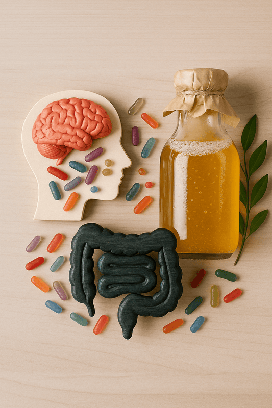 Psihobioticele din kombucha: un aliat natural împotriva stresului și anxietății - Gut2be