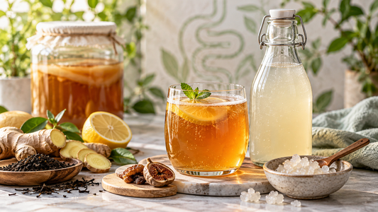 Helicobacter pylori și bacteriile benefice: de ce merită să descoperi kombucha și kefirul de apă?