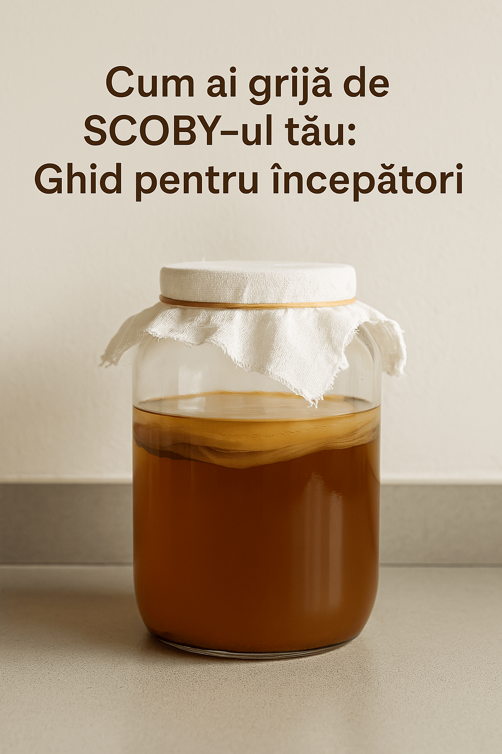 Cum ai grijă de SCOBY-ul tău: Ghid pentru începători - Gut2be