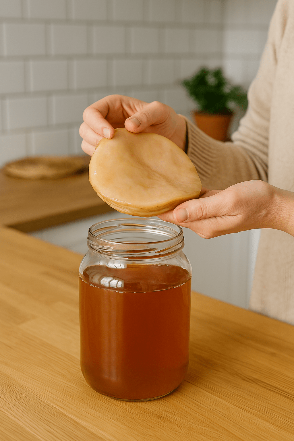 Cum îți poți cultiva propriul SCOBY de la zero acasă - Gut2be