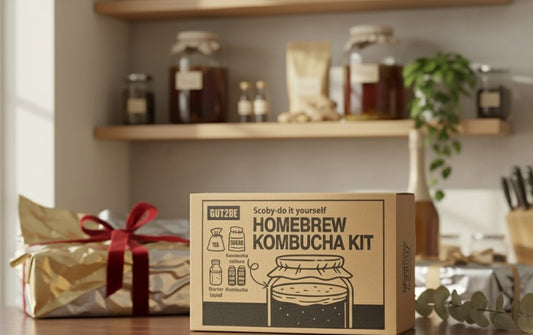 Idee de cadou original pentru sărbători: setul Kombucha acasă