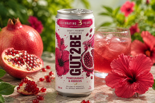 Rodie & Hibiscus – kombucha creată pentru aniversarea noastră de 3 ani