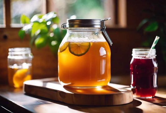 Un ghid complet despre fermentarea kombucha - Gut2be