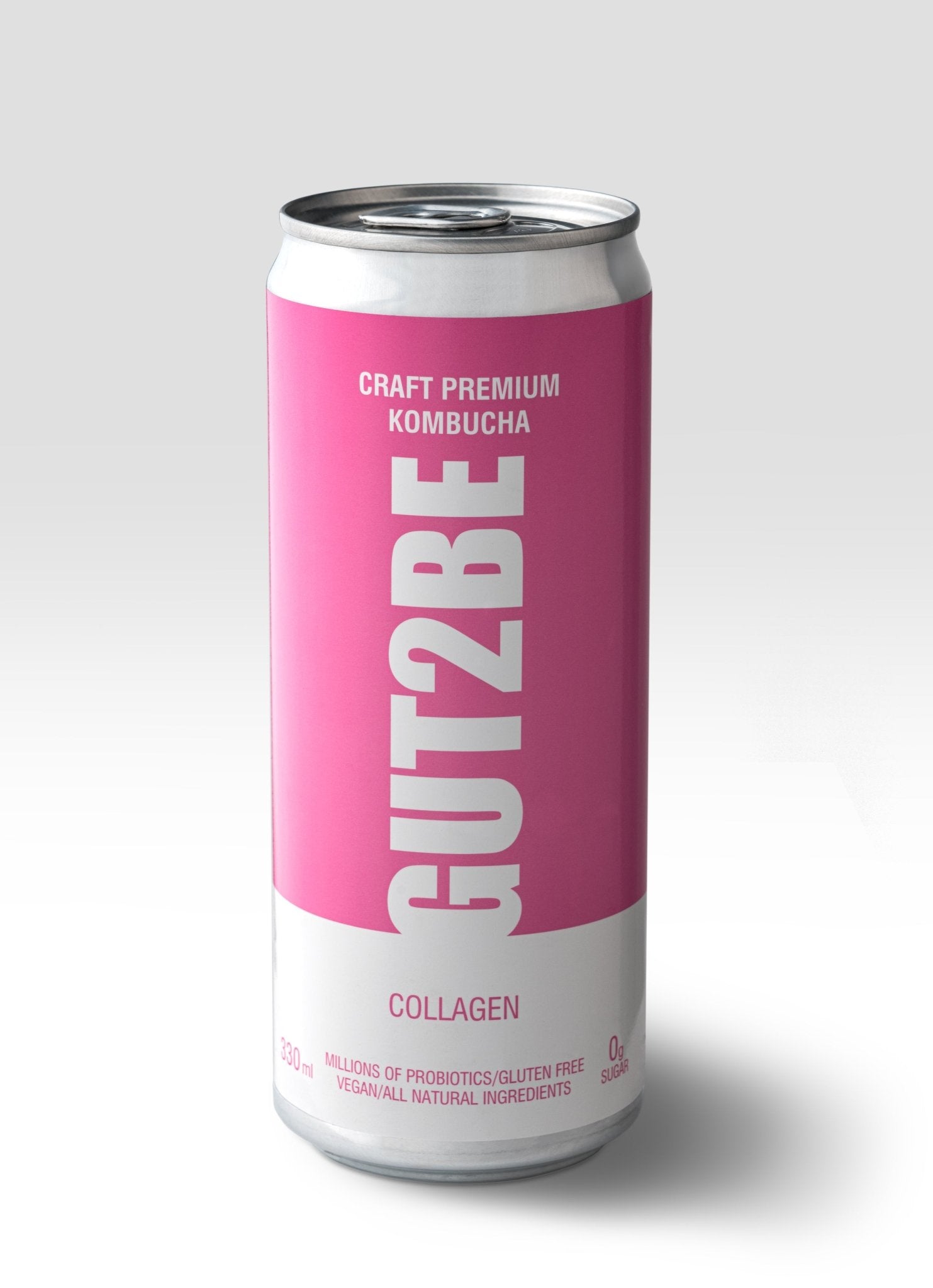 băutură probiotică kombucha GUT2BE cu colagen marin