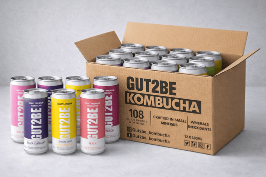 Kombucha Mix - Set de 12x330ml - Gut2beKombucha Mix - Set de 12x330mlGut2beGut2be