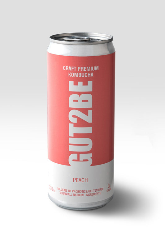 Kombucha Piersică - Gut2beKombucha PiersicăGut2beGut2be