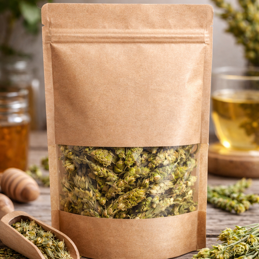 A bag of real mursal tea from Rodopi